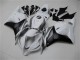 2009-2012 Honda CBR600RR Motorcycle Fairing - White Grey Matte Black