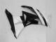 2009-2012 Kawasaki ZX6R Motorcycle Fairings - Glossy Black White