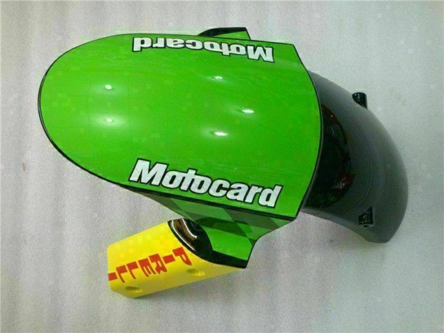 2009-2012 Kawasaki ZX6R Motorcycle Fairings - Green White Red Black Blue Motocard