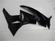 2009-2012 Kawasaki ZX6R Motorcycle Fairings - Glossy Black