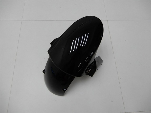 2009-2012 Kawasaki ZX6R Motorcycle Fairings - Light Blue Glossy Black