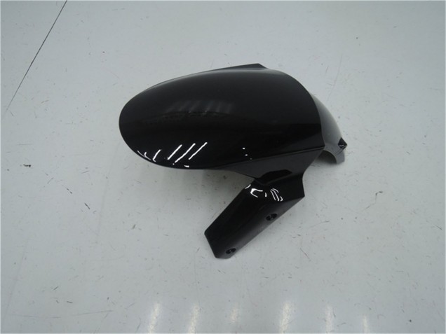 2009-2012 Kawasaki ZX6R Motorcycle Fairing Kits - Green Glossy Black
