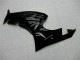 2009-2012 Kawasaki ZX6R Motorcycle Fairings - Glossy Black Green