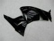 2009-2012 Kawasaki ZX6R Motorcycle Fairings - Glossy Black Green