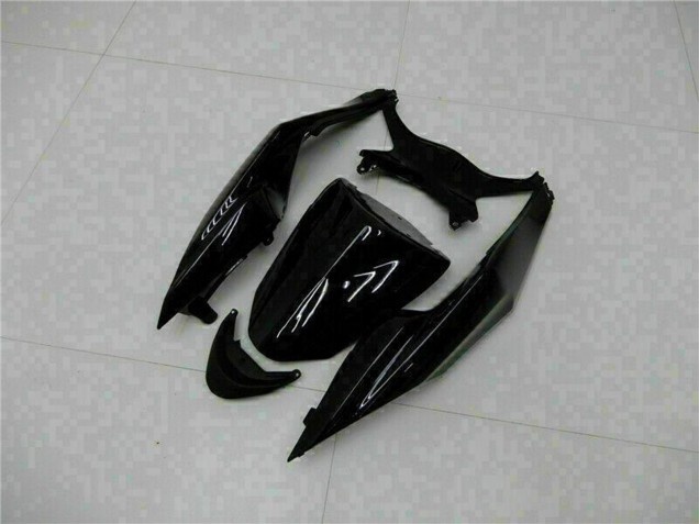 2009-2012 Kawasaki ZX6R Motorcycle Fairings - Glossy Black Green