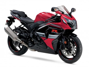 2009-2016 Suzuki GSXR 1000 Motorcycle Fairings - Red Grey