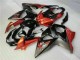 2009-2016 Suzuki GSXR 1000 Motorcycle Fairings - Orange Glossy Black