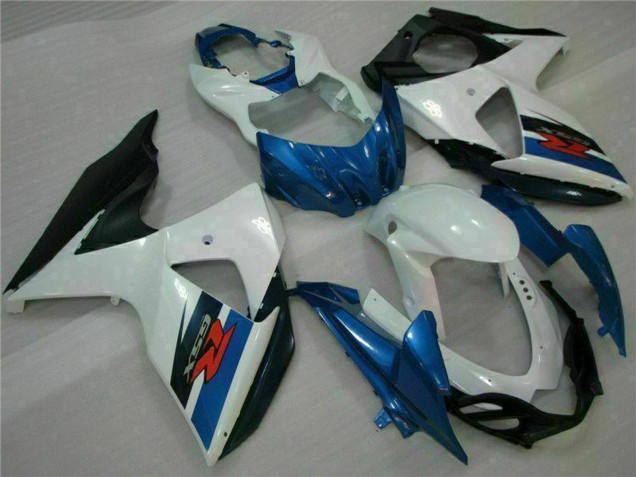 2009-2016 Suzuki GSXR 1000 Abs Fairings Kits - White Blue Black