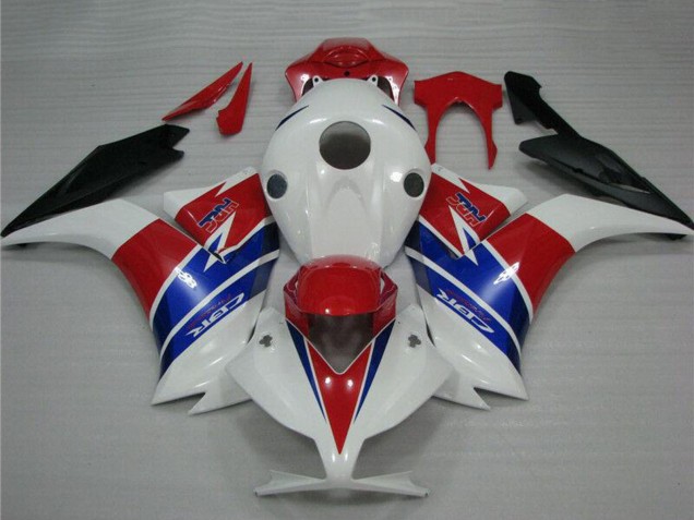 2012-2016 Honda CBR1000RR Motorcycle Fairings - White Red Blue Matte Black