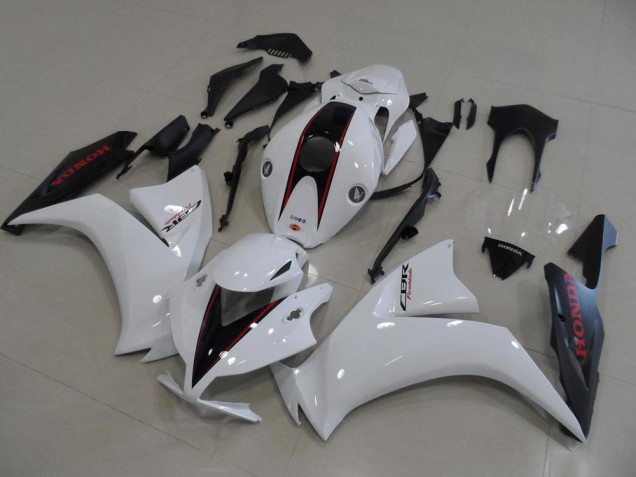 2012-2016 Honda CBR1000RR Motorcycle Fairings - White Black Red OEM Style