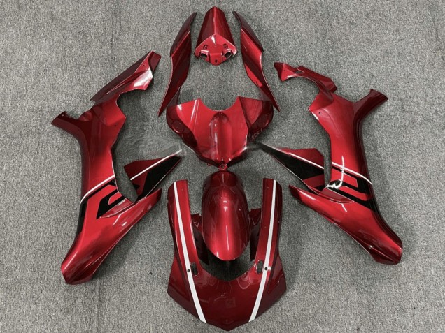 2015-2019 Yamaha YZF R1 Motorcycle Fairings - Red White Black