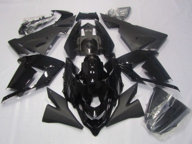 2004-2005 Kawasaki ZX10R Motorcycle Fairing - Glossy Black Matte Black