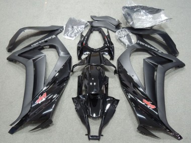 2011-2015 Kawasaki ZX10R Motorcycle Fairings - Glossy Black Matte Black Red Ninja