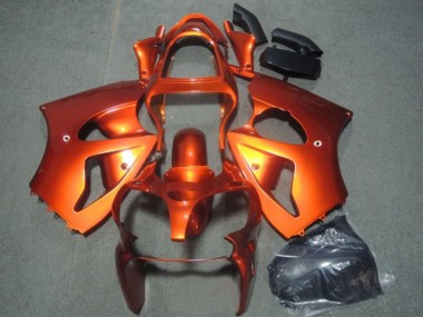 2000-2002 Kawasaki ZX6R Motorcycle Fairings - Orange