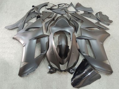 2007-2008 Kawasaki ZX6R Motorcycle Fairing - Black