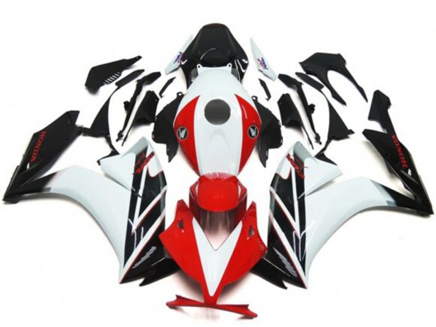 2012-2016 Honda CBR1000RR Motorcycle Fairings - White Red Glossy Black