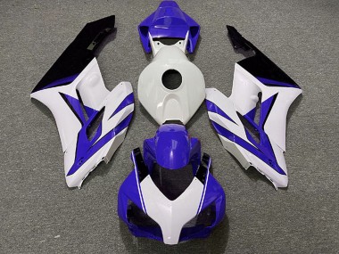 2004-2005 Honda CBR1000RR Motorcycle Fairings - White Blue Glossy Black