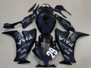 2012-2016 Honda CBR1000RR Motorcycle Fairings - Matte Dark Blue FMA 29