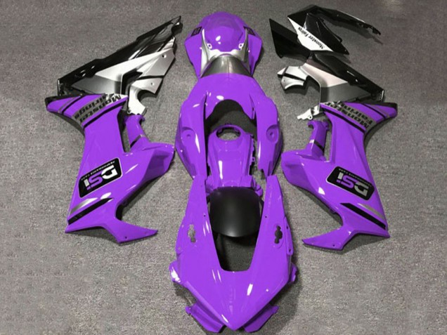 2017-2023 Honda CBR1000RR Motorcycle Fairings - Purple White Silver Glossy Black DSI