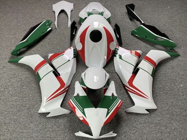 2012-2016 Honda CBR1000RR Motorcycle Fairings - White Red Green