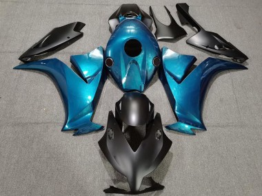 2012-2016 Honda CBR1000RR Motorcycle Fairings - Blue Matte Black