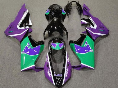 2017-2023 Honda CBR1000RR Motorcycle Fairings - Purple Green Glossy Black Red Bull