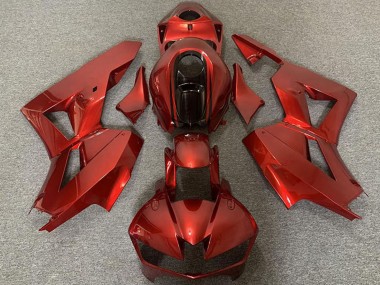 2013-2026 Honda CBR600RR Motorcycle Fairings - Candy Red and Black