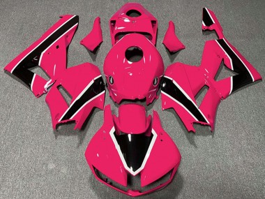 2013-2026 Honda CBR600RR Motorcycle Fairings - Pink White Glossy Black