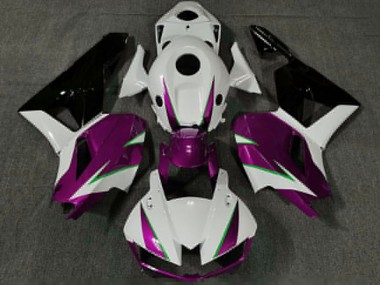2013-2026 Honda CBR600RR Motorcycle Fairings - White Pink Green Glossy Black