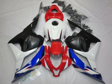 2009-2012 Honda CBR600RR Motorcycle Fairings - White Red Blue Black OEM Style