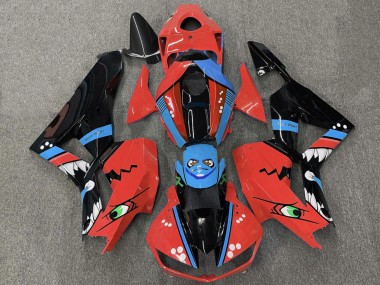 2013-2026 Honda CBR600RR Motorcycle Fairings - Red Blue Glossy Black Shark