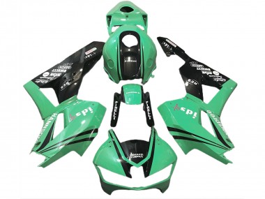 2013-2026 Honda CBR600RR Motorcycle Fairings - Green Glossy Black