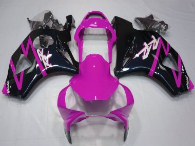 2002-2003 Honda CBR954RR Bike Fairings - Pink Glossy Black