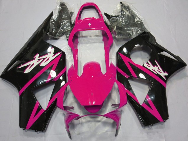 2002-2003 Honda CBR954RR Motorcycle Fairings - Pink Glossy Black