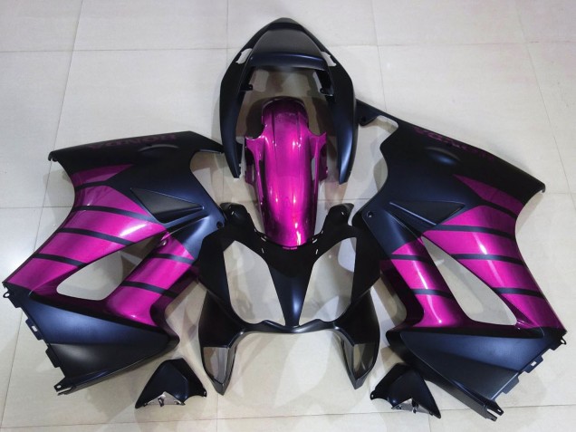 2002-2013 Honda VFR 800 Motorcycle Fairings - Purple Matte Blue Matte Black