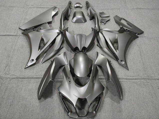 2017-2025 Suzuki GSXR 1000 Motorcycle Fairings - Matte Gunmetal Grey