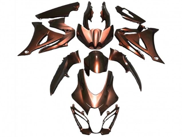 2017-2025 Suzuki GSXR 1000 Motorcycle Fairings - Matte Orange