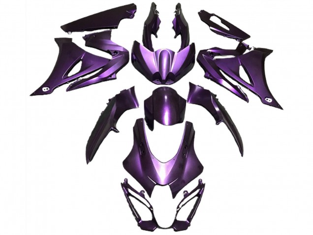2017-2025 Suzuki GSXR 1000 Motorcycle Fairings - Matte Purple