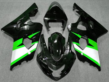 2004-2005 Suzuki GSXR 600 / GSXR 750 Motorcycle Fairings - Glossy Black Green White