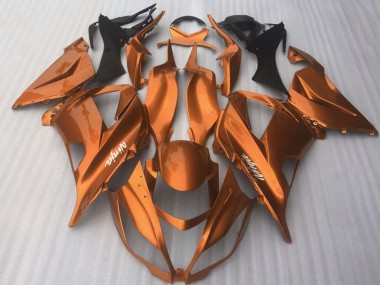 2016-2020 Kawasaki ZX10R Motorcycle Fairings - Dark Orange