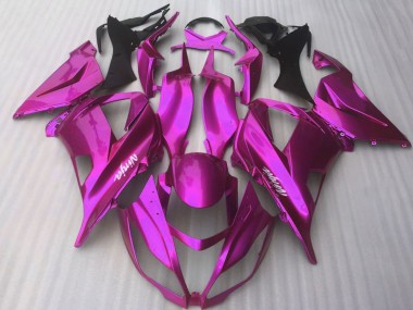 2016-2020 Kawasaki ZX10R Motorcycle Fairings - Glossy Candy Pink