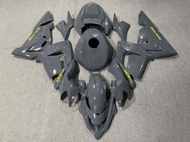 2004-2005 Kawasaki ZX10R Motorcycle Fairings - Dark Grey with Logo
