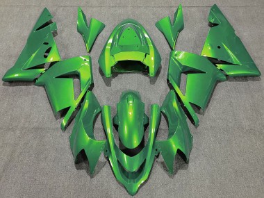 2004-2005 Kawasaki ZX10R Motorcycle Fairings - Glossy Green