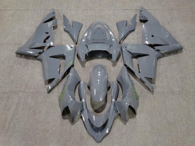 2004-2005 Kawasaki ZX10R Motorcycle Fairings - Glossy Grey Green