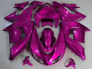 2006-2007 Kawasaki ZX10R Motorcycle Fairings - Purple