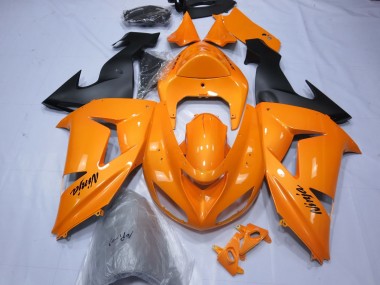 2006-2007 Kawasaki ZX10R Motorcycle Fairings - Orange