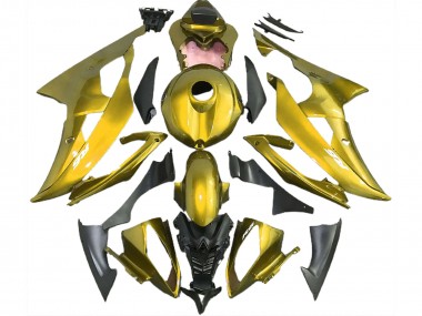 2008-2016 Yamaha R6 Motorcycle Fairings - Yellow