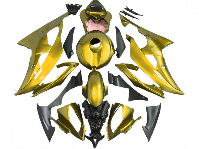 2008-2016 Yamaha R6 Motorcycle Fairings - Yellow