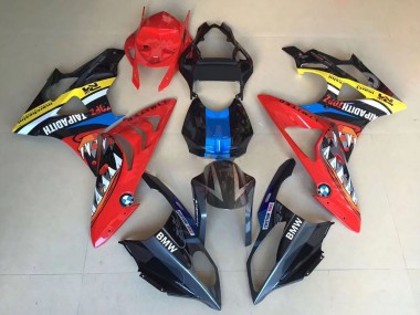 2009-2014 BMW S1000RR Motorcycle Fairings - Yellow Blue Red Black Shark