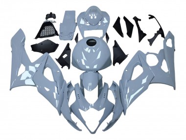 2005-2006 Suzuki GSXR 1000 Motorcycle Fairings - Nardo Grey